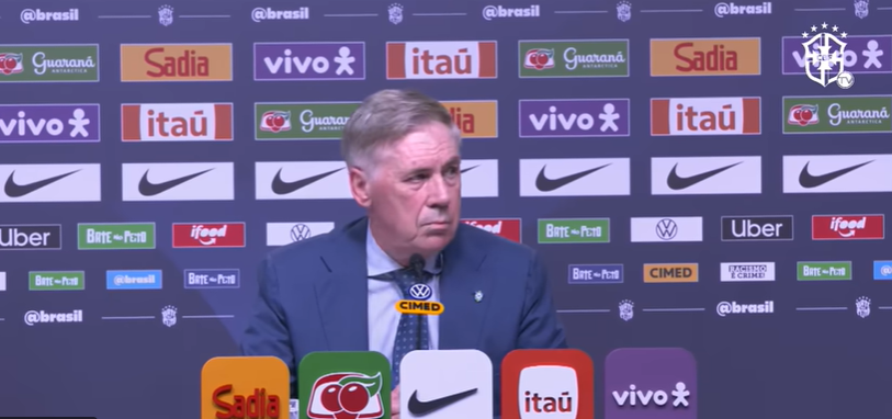 Ancelotti convoca seleção para amistosos