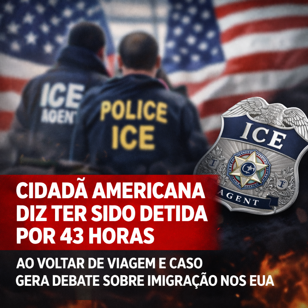Cidadã americana diz ter sido detida por 43 horas ao voltar de viagem e caso gera debate sobre imigração nos EUA