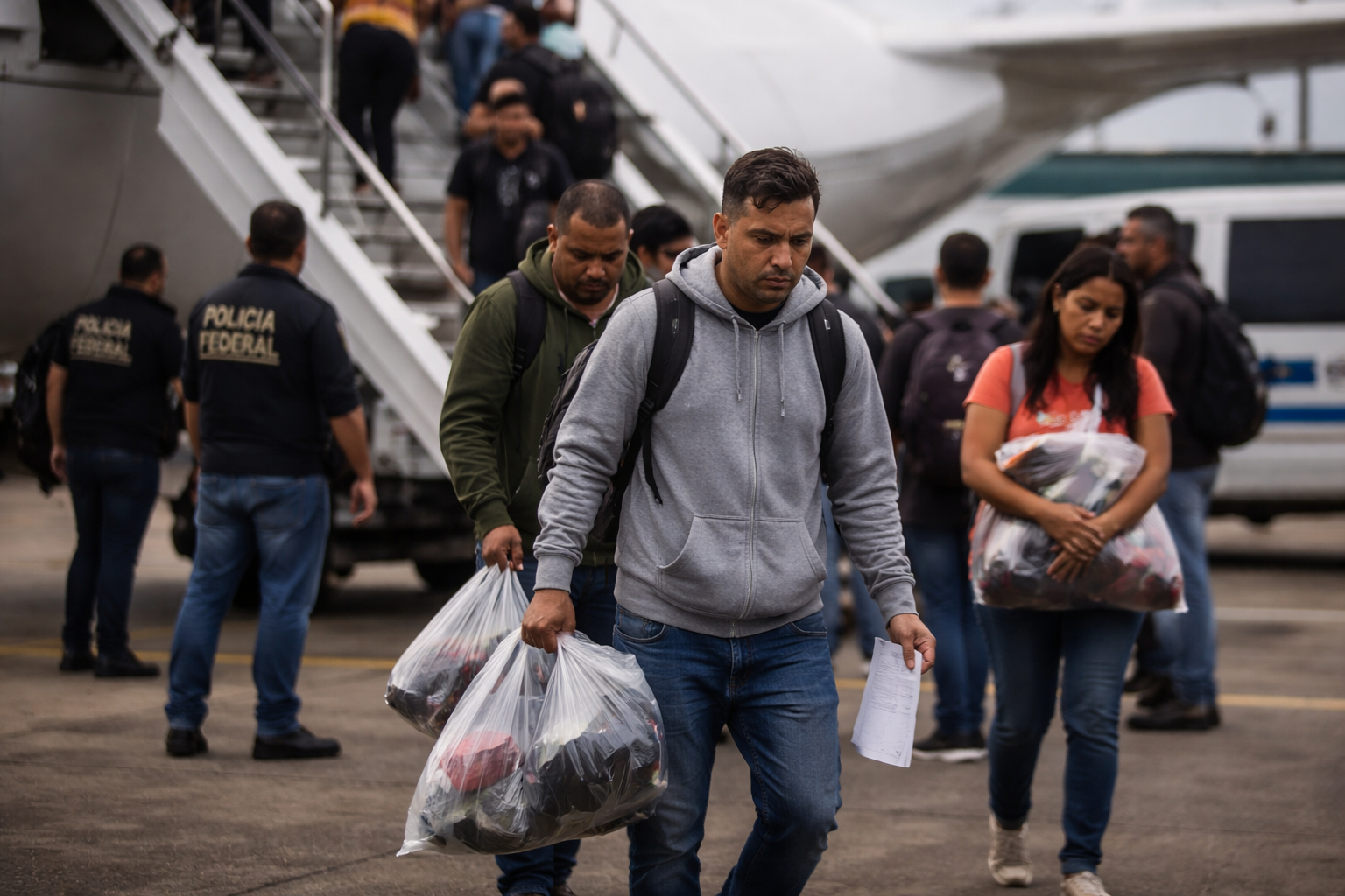 Brasileiros relatam perdas e impacto emocional após deportações rápidas nos Estados Unidos