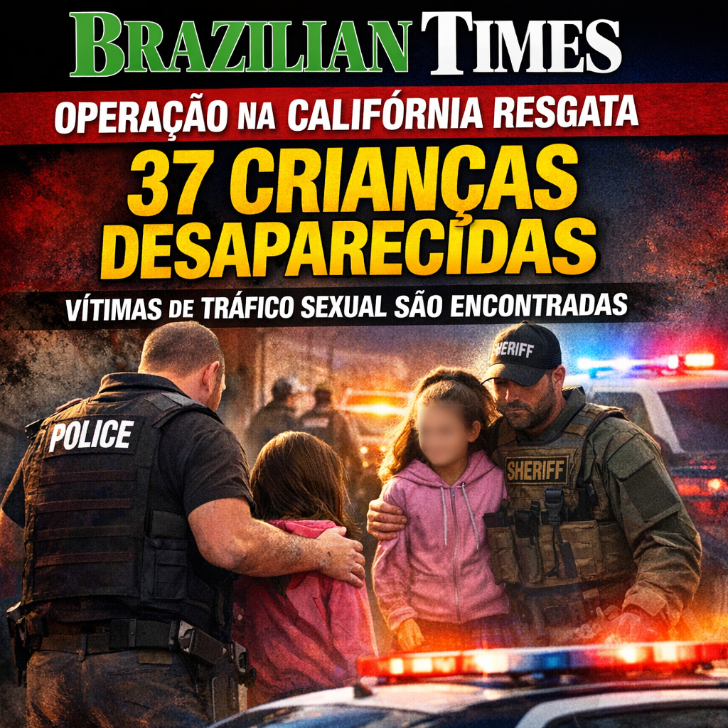 Operação na Califórnia resgata 37 crianças desaparecidas e revela casos chocantes de exploração
