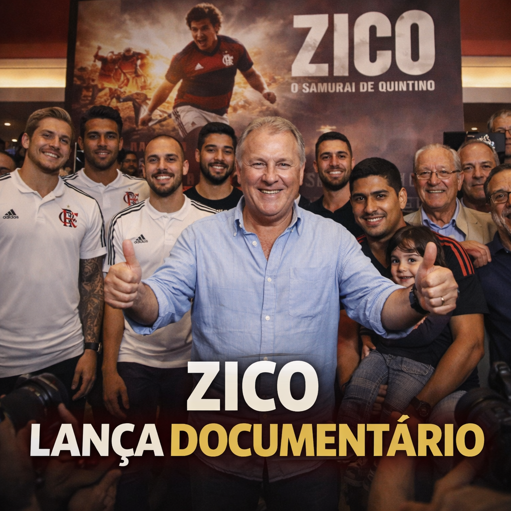 Zico lança documentário