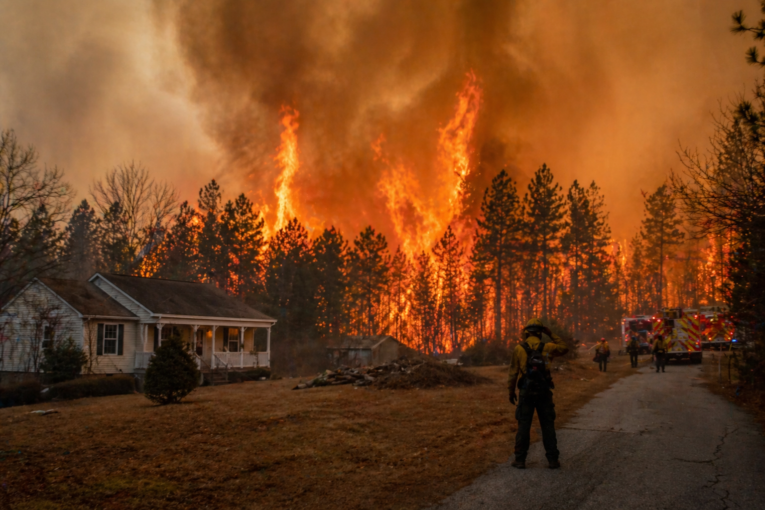 Incêndios florestais devastam o sudeste dos EUA e forçam evacuações em massa na Geórgia e Flórida