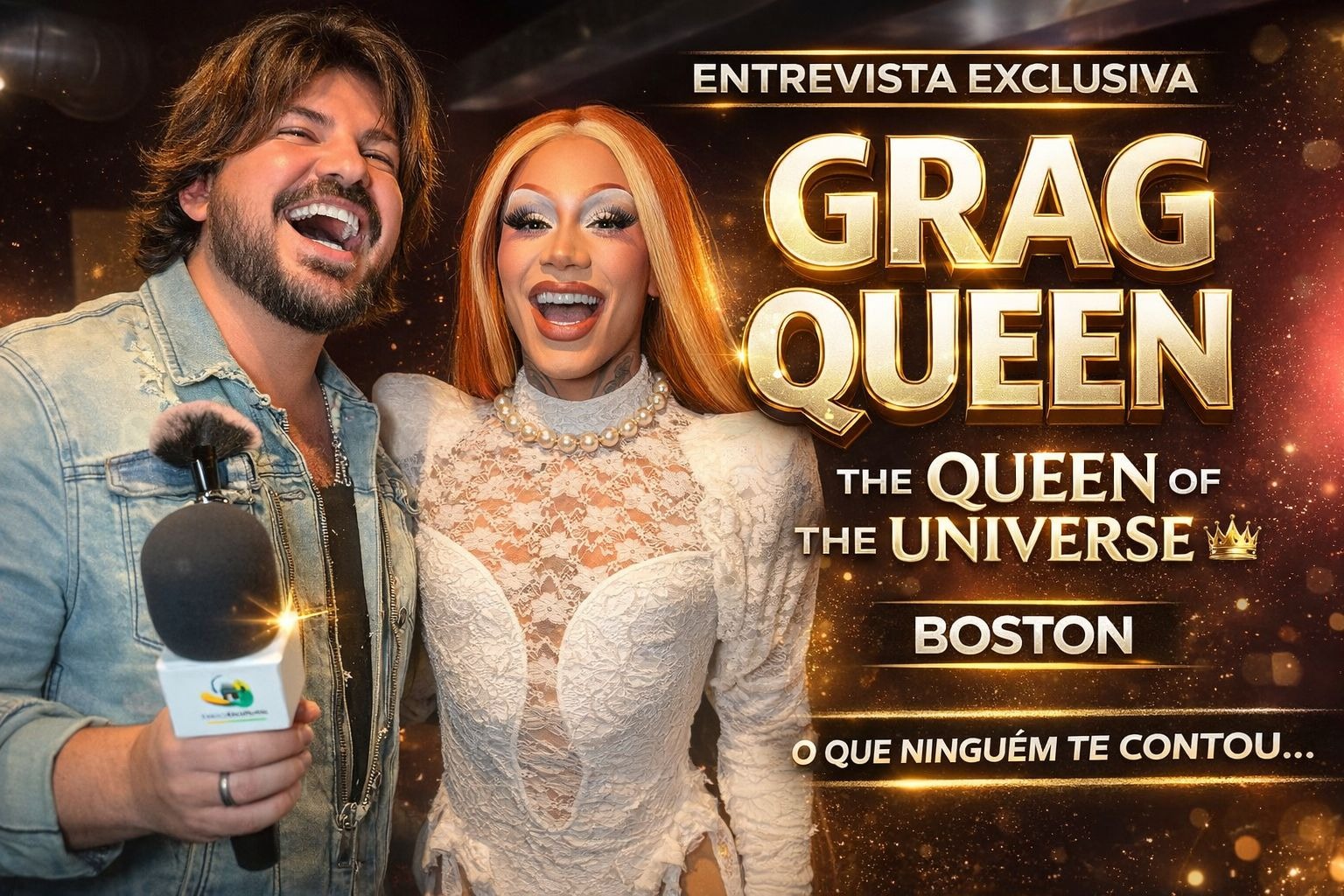 Entrevista exclusiva: Lessa Hogan conversa com Grag Queen durante passagem por Boston