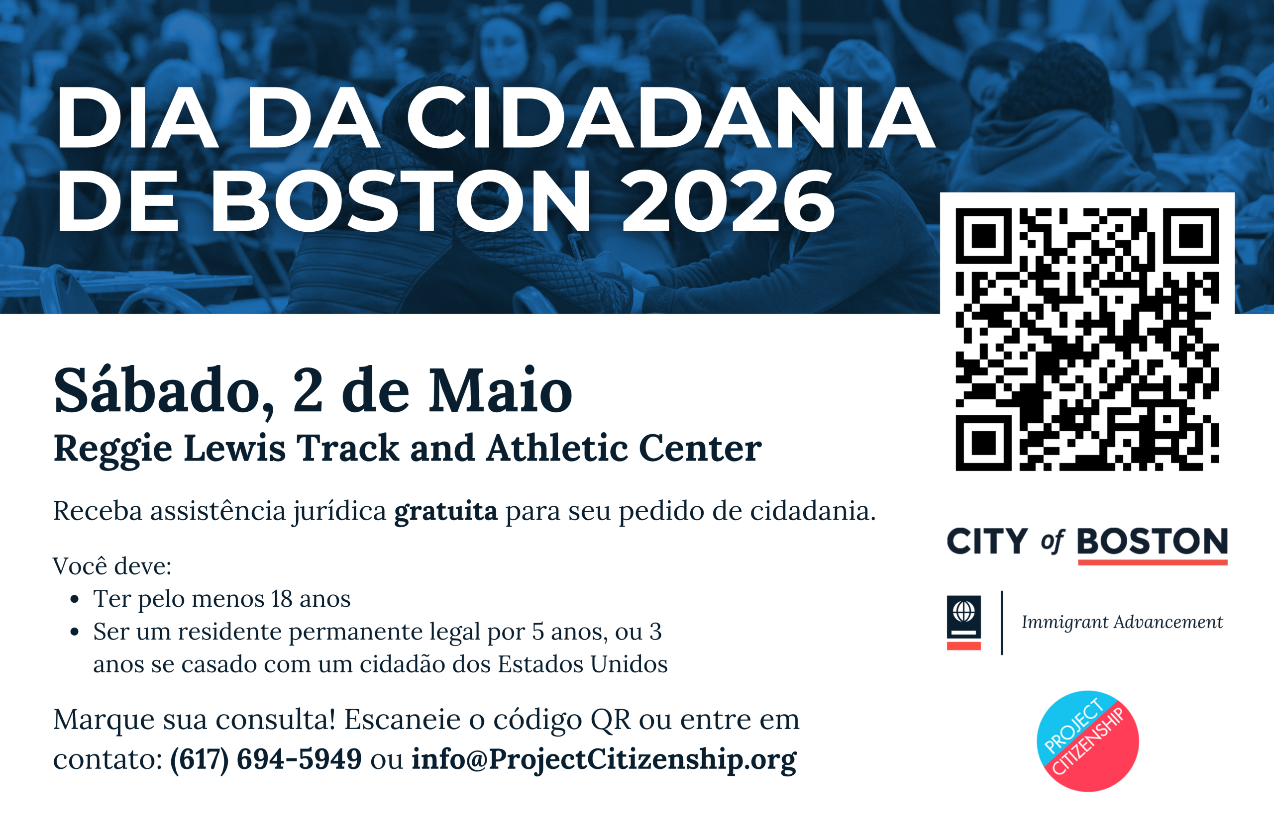 Boston realiza Dia da Cidadania com assistência jurídica gratuita para imigrantes