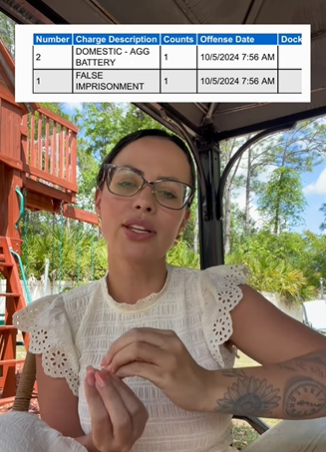 Brasileira que sofreu violência doméstica na Flórida vai para abrigo e desabafa: “desta vez não vou me calar