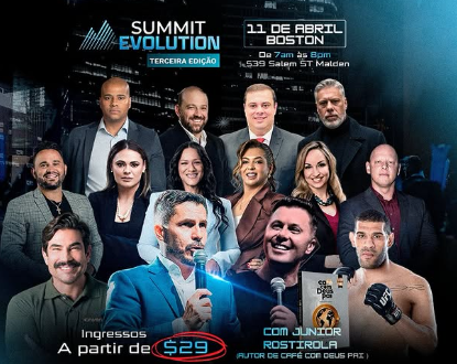 Summit Evolution chega à terceira edição em Boston com grandes nomes e foco em transformação