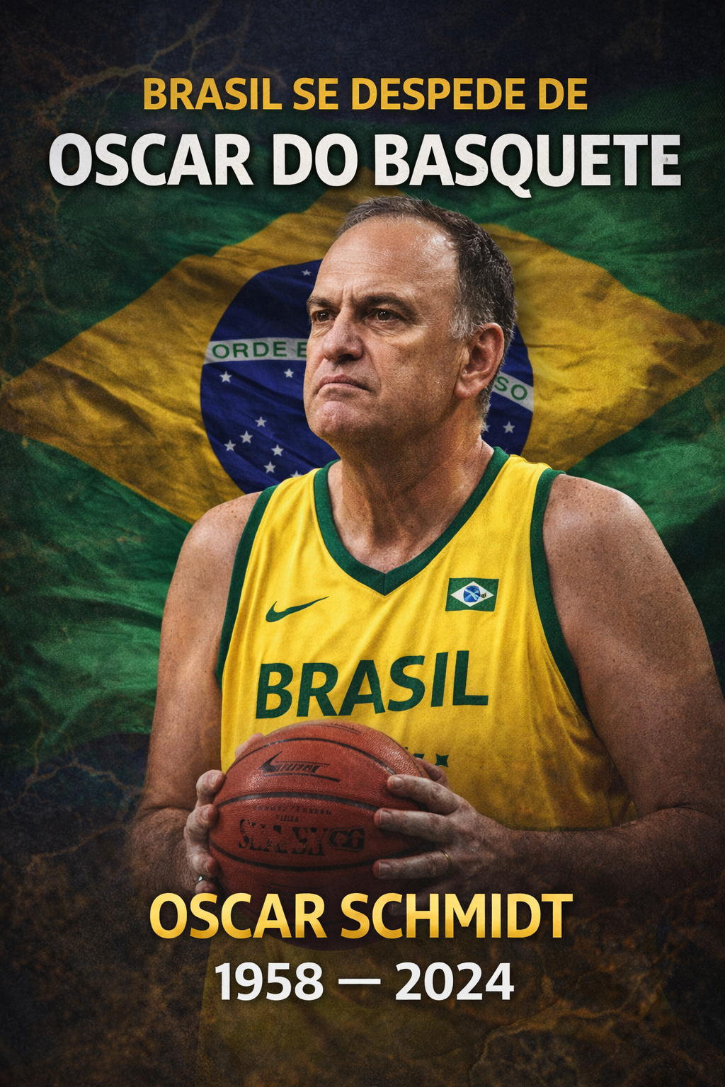 Brasil se despede de Oscar do basquete