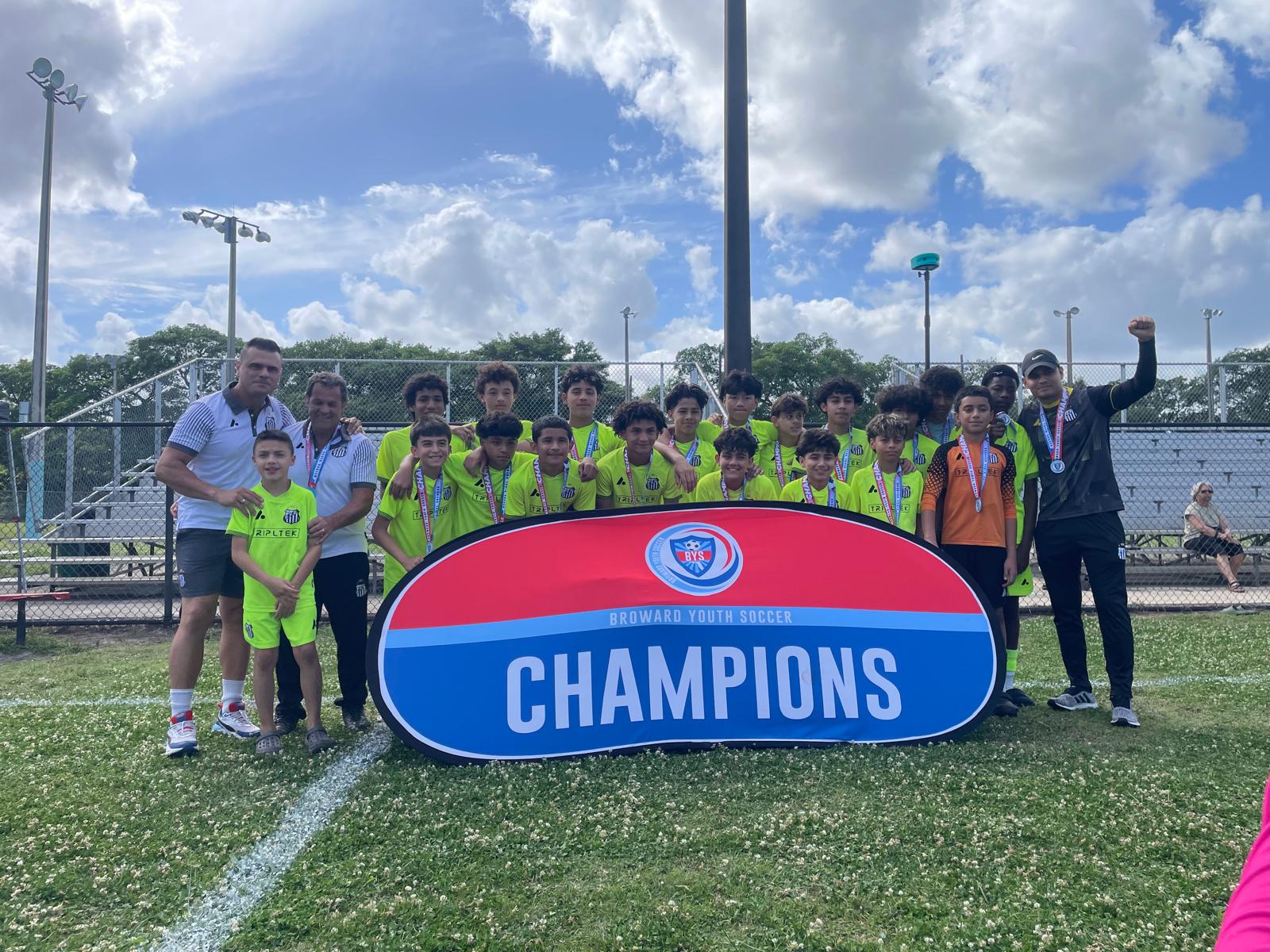 Academia Santos FC. é campeã e faz história em grande final