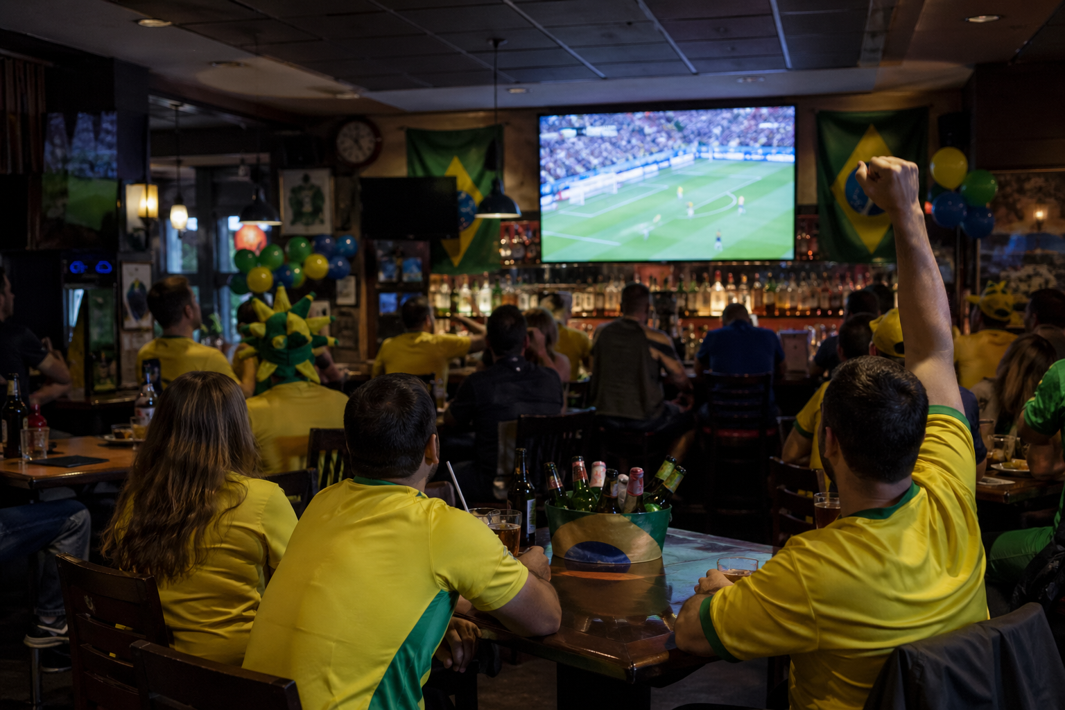 Oasis Restaurant, em Medford, anuncia transmissão dos jogos da Copa do Mundo com destaque para o Brasil