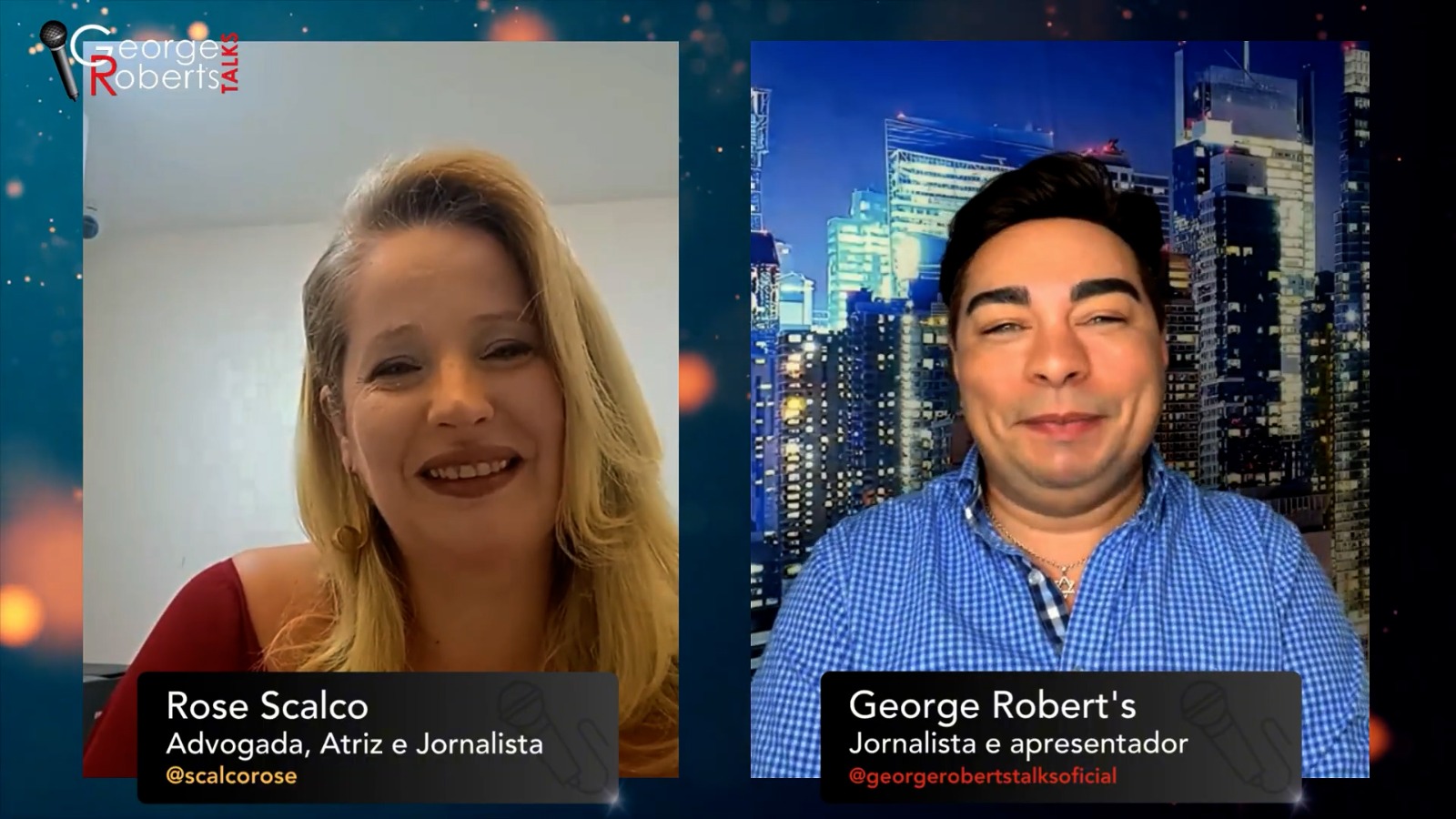 George Robert’s Talks recebe Rose Scalco em entrevista especial sobre carreira, teatro e inclusão artística
