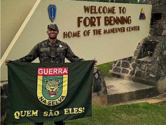 Sargento brasileiro é destaque máximo em curso militar internacional na Geórgia