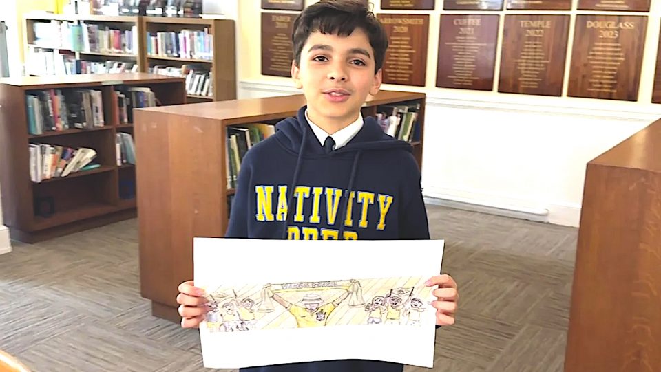 Desenho de adolescente brasileiro de Massachusetts vai estampar ônibus da Seleção na Copa do Mundo
