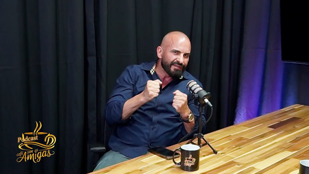 Materia cafe com as amigas: Café com as Amigas recebe entrevista especial com Sérgio Martins Garça, ex-lutador do UFC