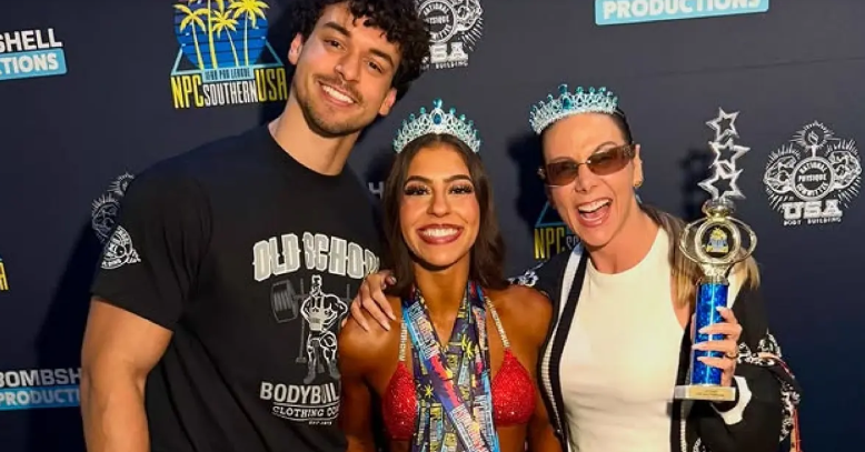Brasileira estreia no fisiculturismo e conquista destaque em competição na Flórida