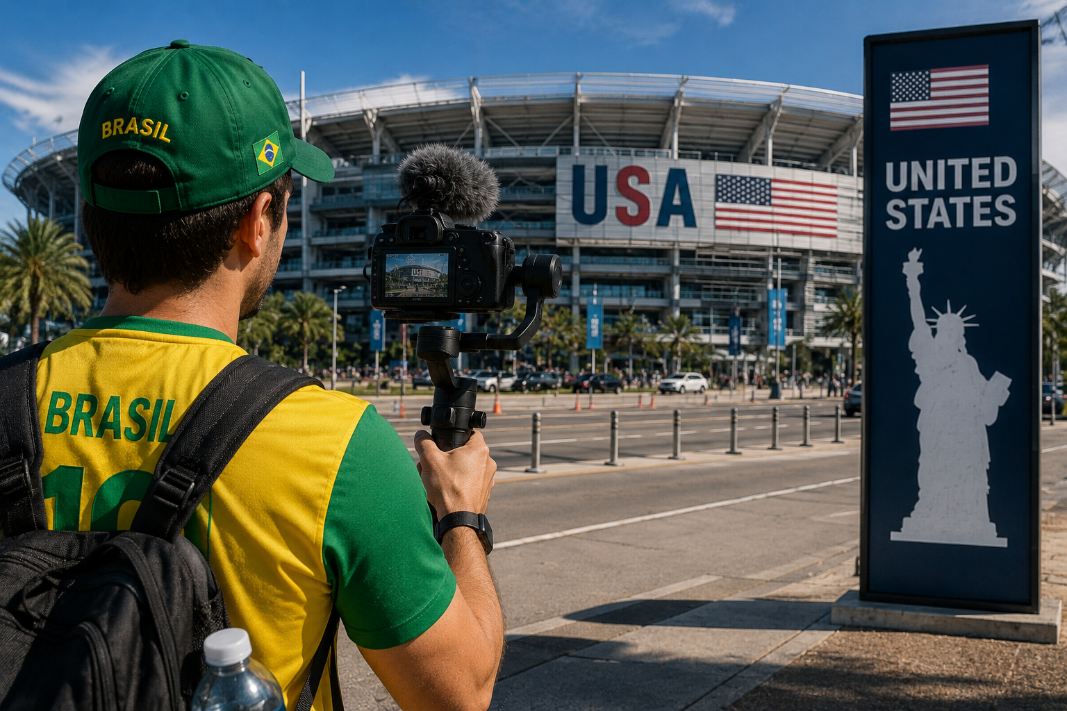 Coluna Uiara – Brasileiros na Copa do Mundo: gravar vídeos nos EUA pode causar problemas na imigração?