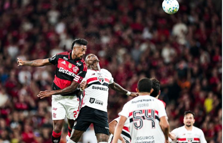 Flamengo e São Paulo iguais