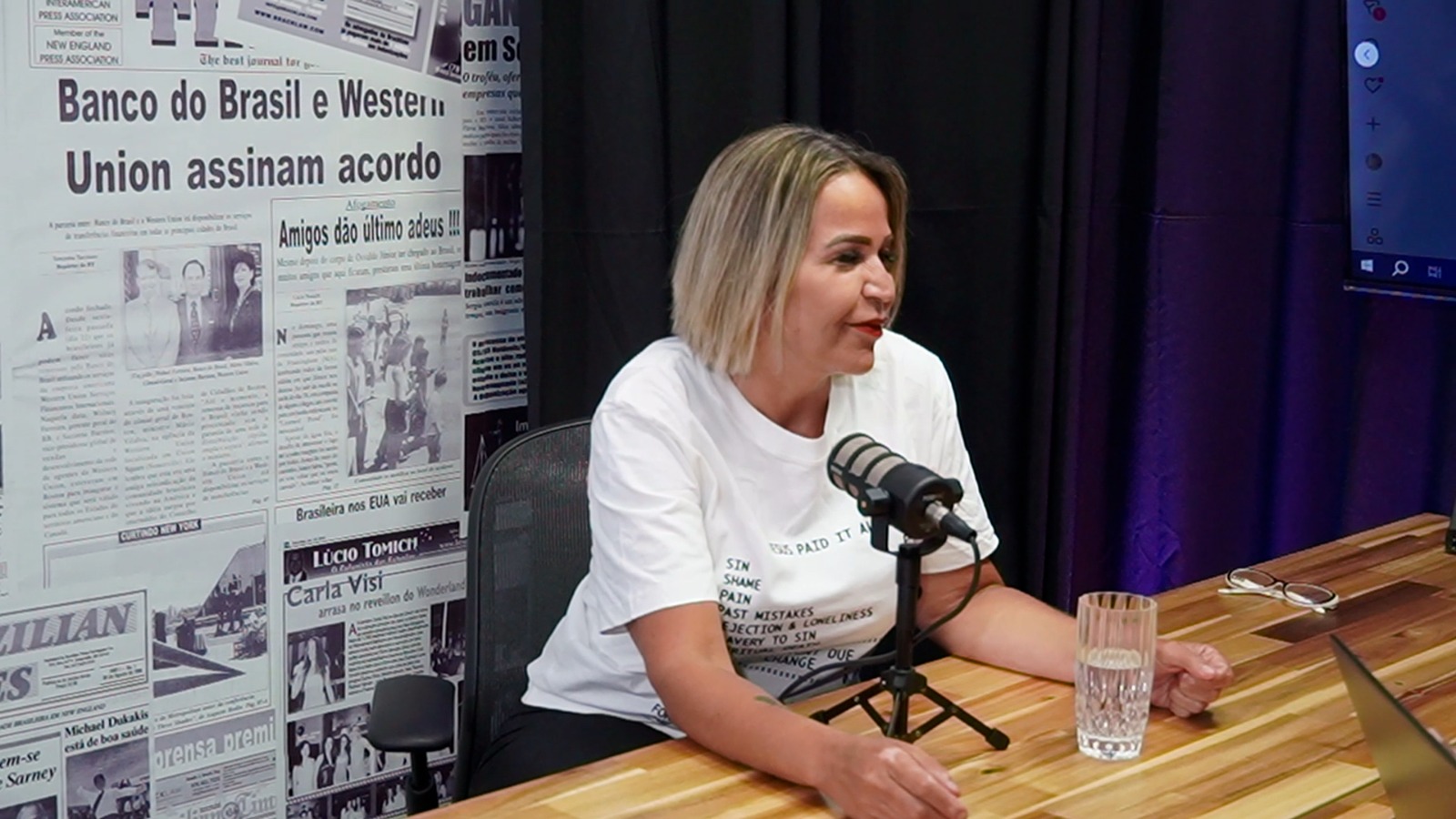 Podcast “Algo a Dizer” recebe a empreendedora Danielle Silva em entrevista exclusiva na BTTV