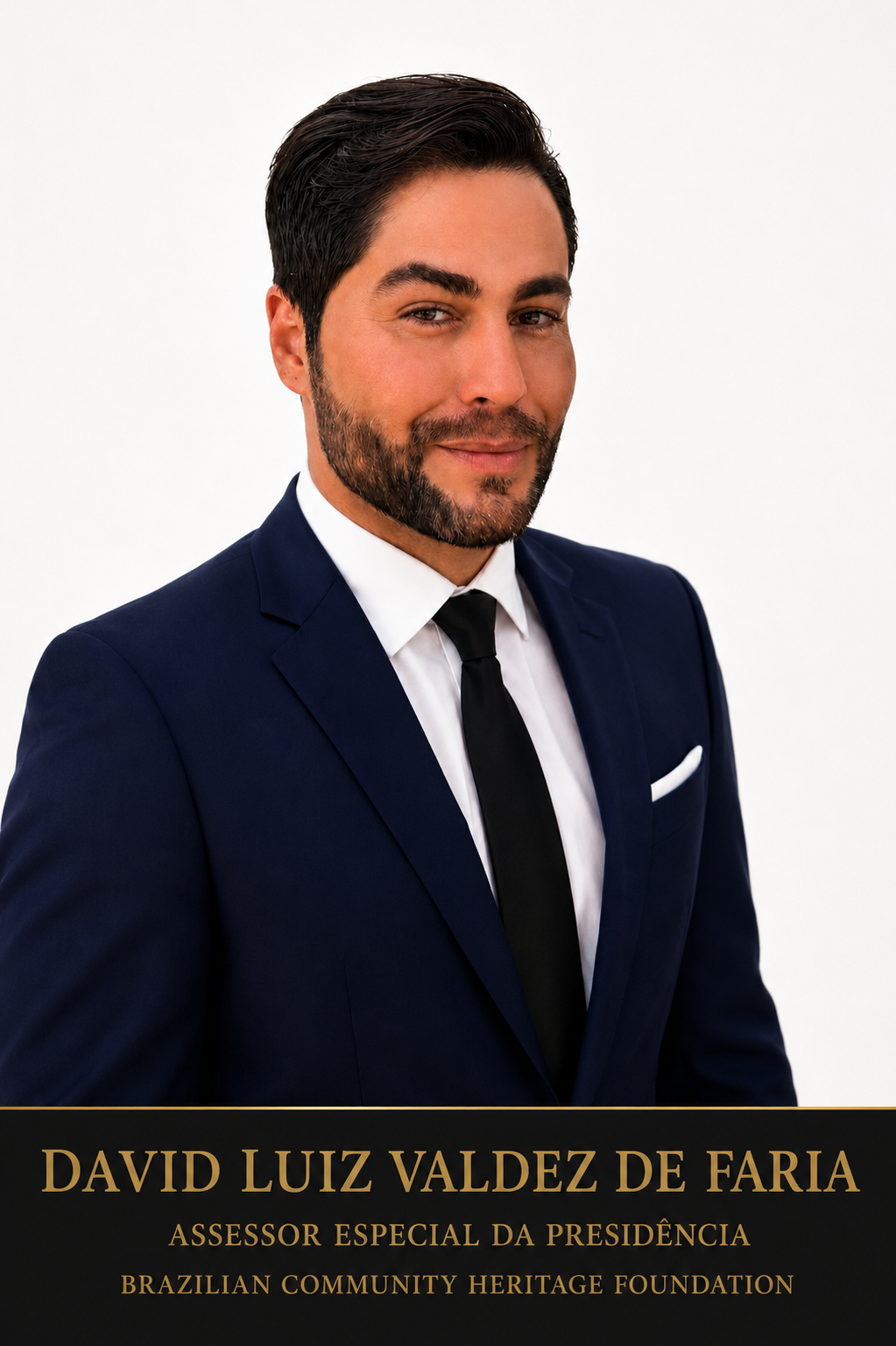 David Luiz Valdez de Faria assume o cargo de Assessor Especial da Presidência da Brazilian Community Heritage Foundation