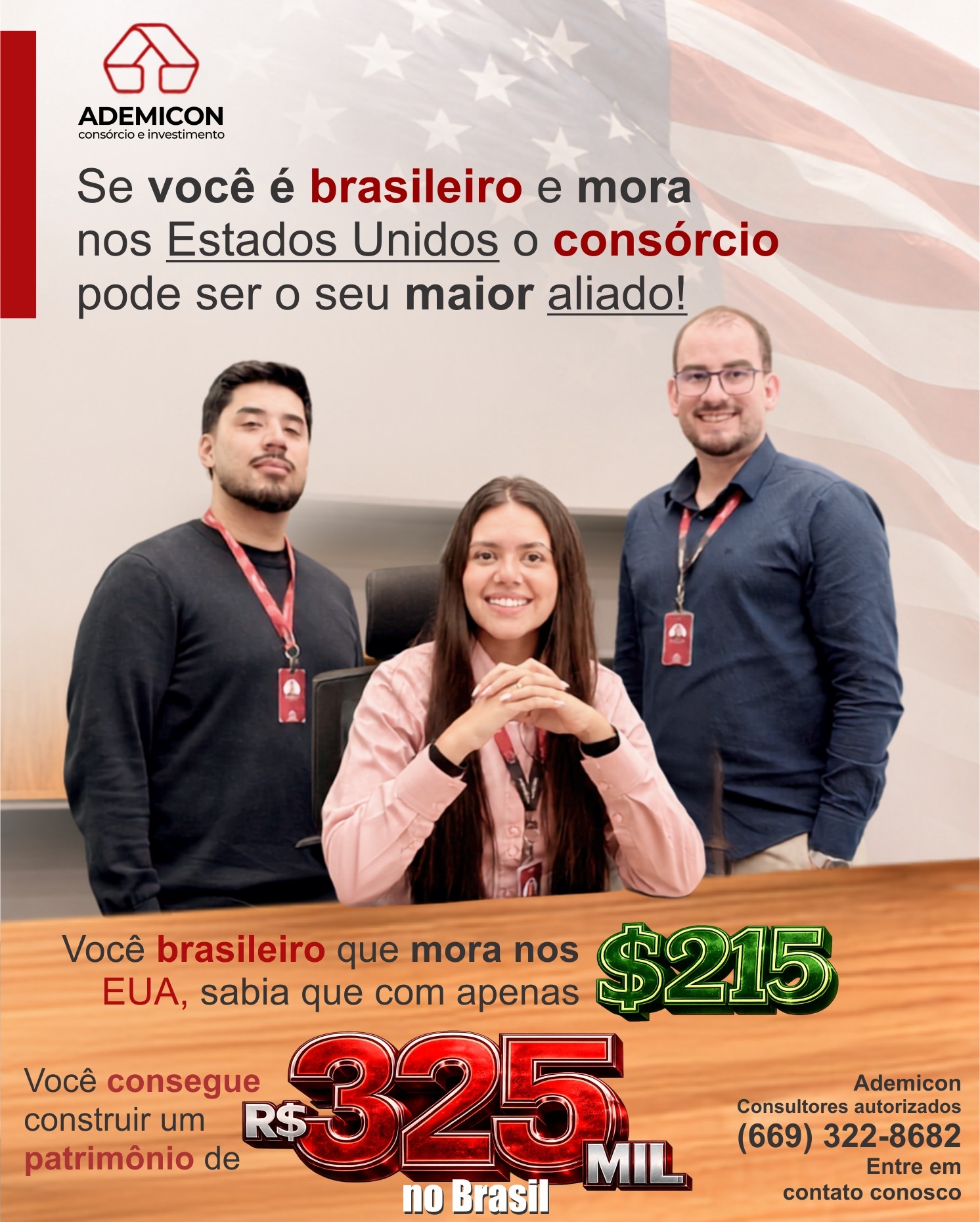 Ademicon apresenta alternativa para brasileiros nos Estados Unidos investirem e construírem patrimônio no Brasil