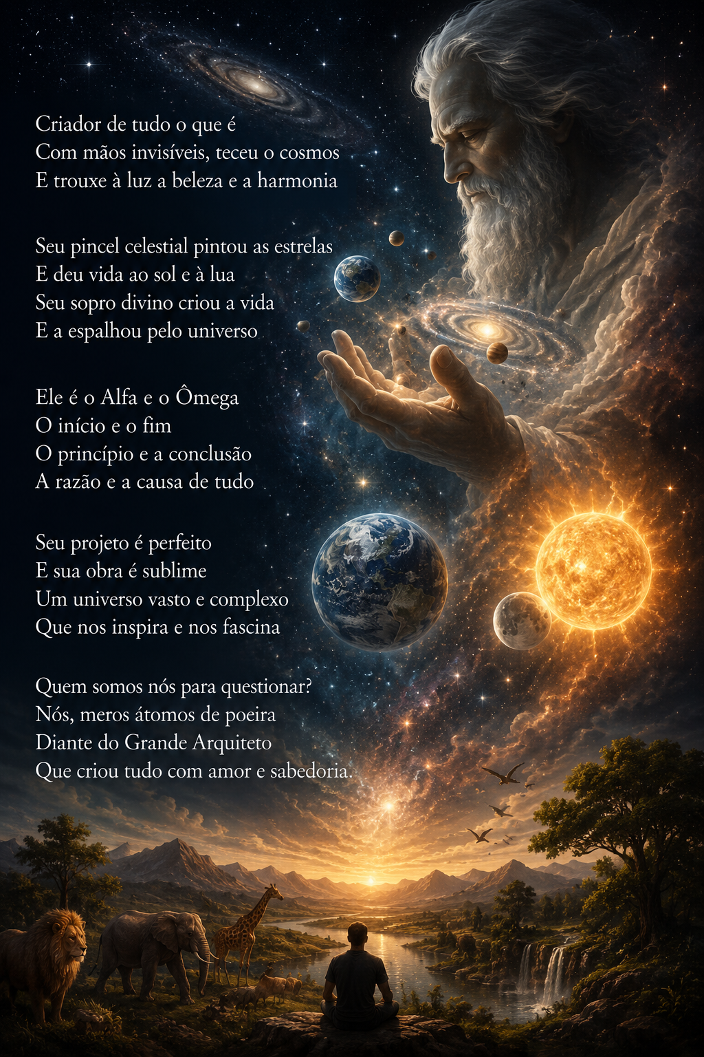 Poema: O Arquiteto do Universo