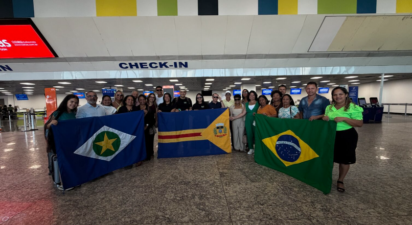 Secretário de Educação e vice-prefeita de Poconé (MT) embarcam para os EUA em busca de conhecimento em Harvard