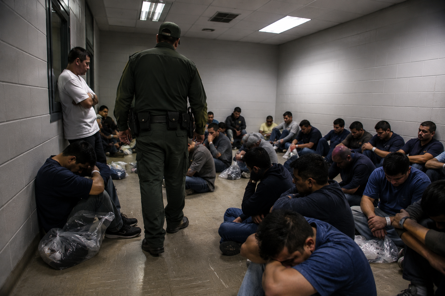 ICE enfrentou superlotação extrema em centro de detenção de Nova York enquanto ampliava prisões de imigrantes, revelam documentos