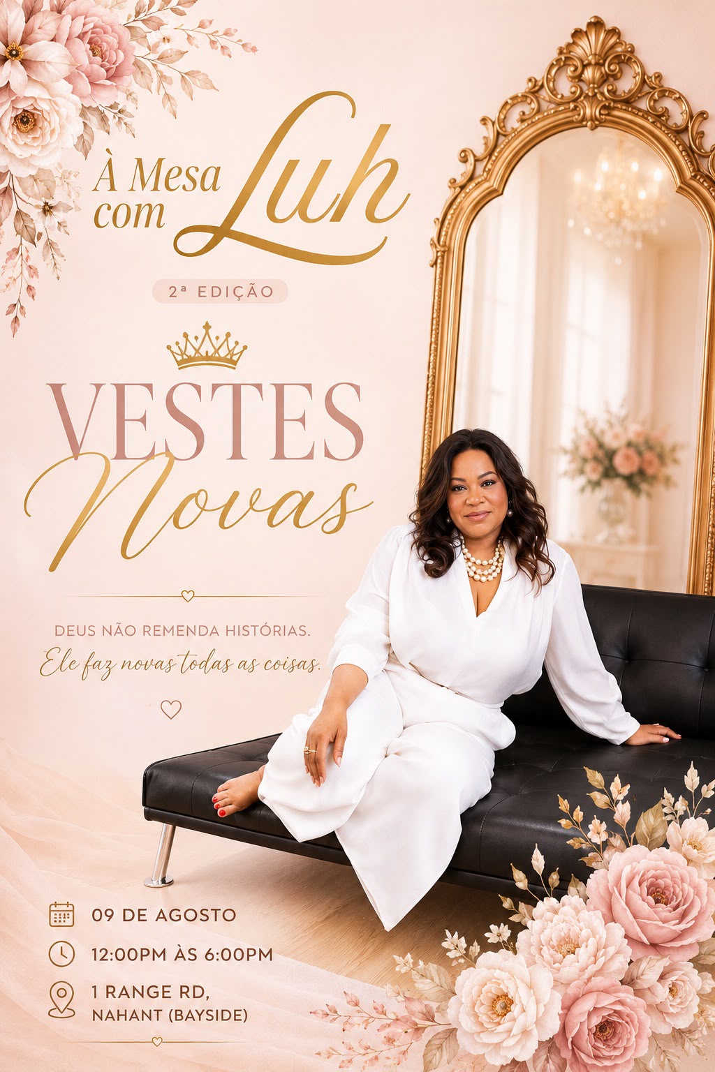 “À Mesa com a Luh” retorna com segunda edição inspirando mulheres a viverem novos recomeços