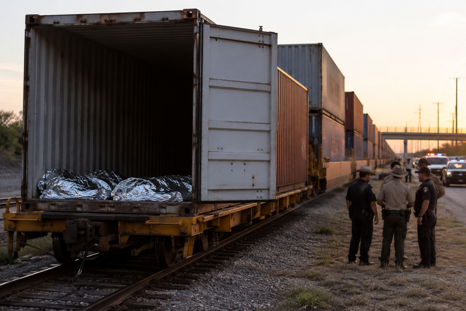 Onze pessoas são denunciadas pela morte de sete imigrantes trancados em contêiner de trem no Texas