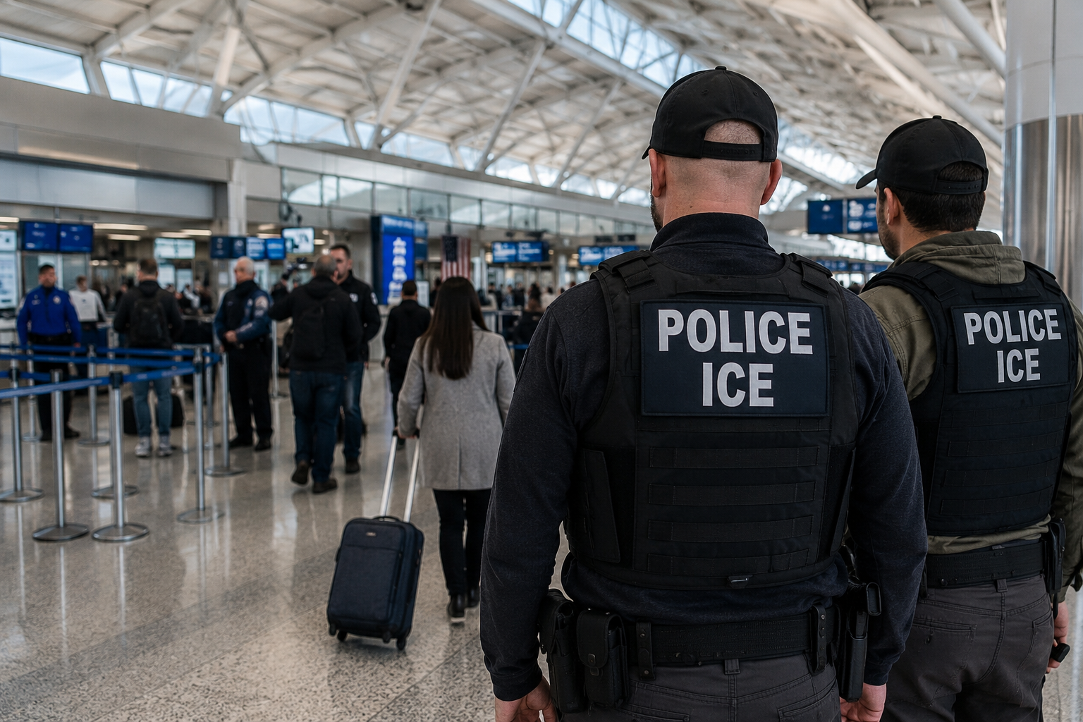 Autoridades confirmam atuação do ICE no Aeroporto Internacional Bradley, em Connecticut