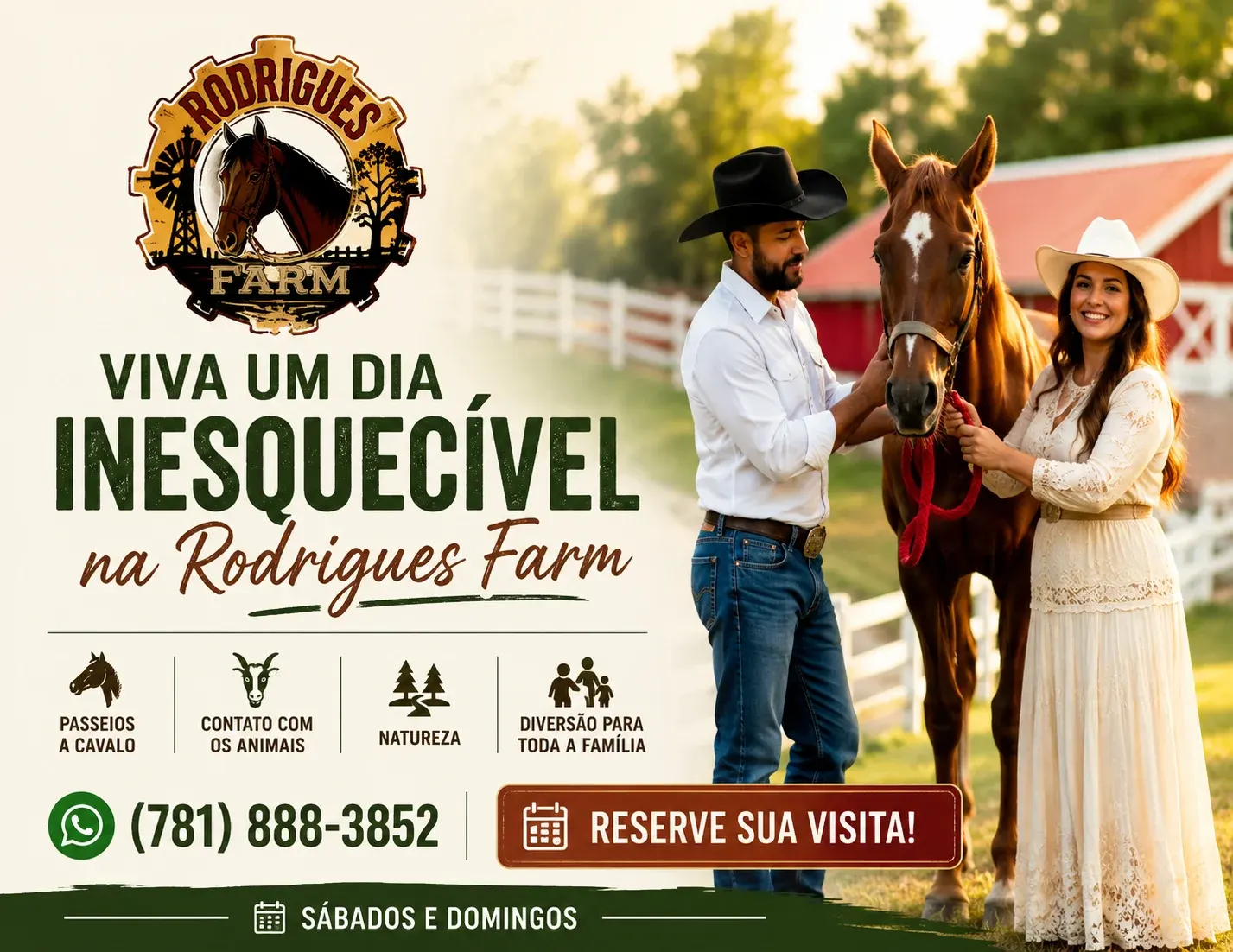 Rodrigues Farm oferece experiência completa de fazenda para toda a família em Berkley, Massachusetts