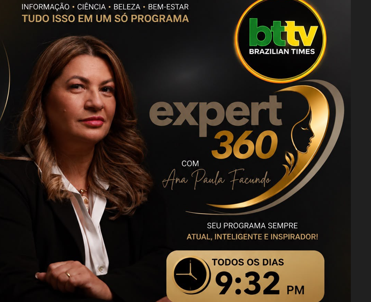 Expert 360 estreia na BTTV com conteúdo sobre saúde, ciência, estética, beleza e bem-estar
