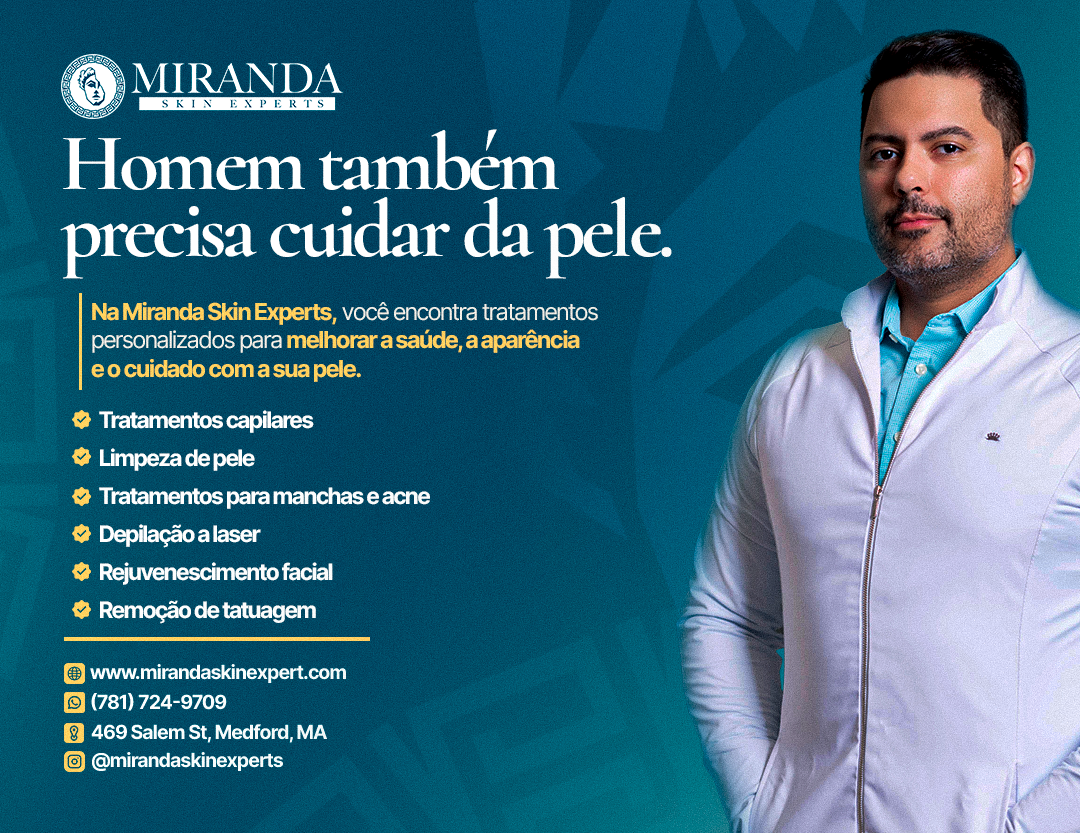 Miranda Skin Experts se consolida como referência em estética masculina para homens de Everett e região