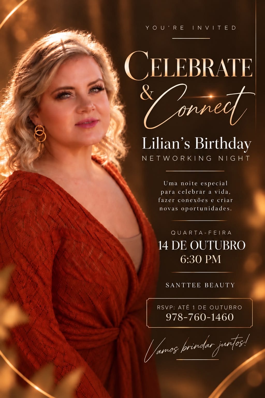 Lilian Mageski celebra aniversário com noite especial de networking e conexões
