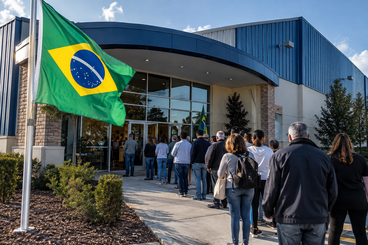 Eleitores brasileiros em Atlanta terão novo local de votação nas eleições de 2026