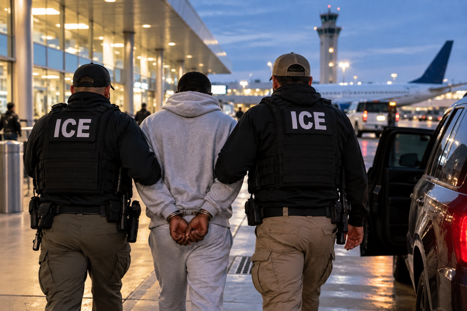 Detenção de estudante em aeroporto de Connecticut provoca reação de autoridades e defensores dos imigrantes