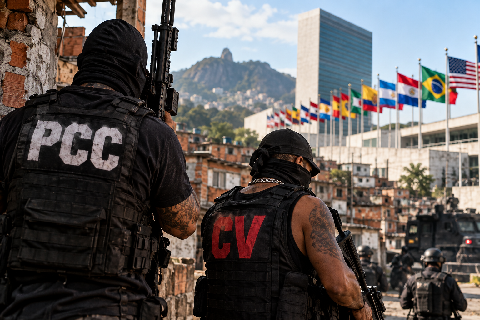 14 países seguem os EUA e classificam PCC e Comando Vermelho como organizações terroristas