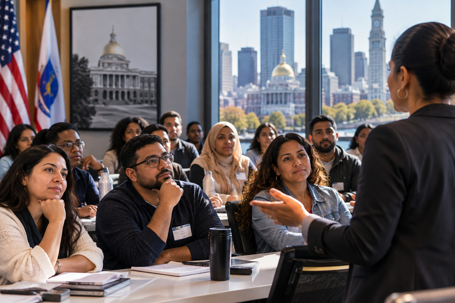 Prefeitura de Boston oferece bolsa de US$ 575 para imigrantes participarem de curso de liderança comunitária