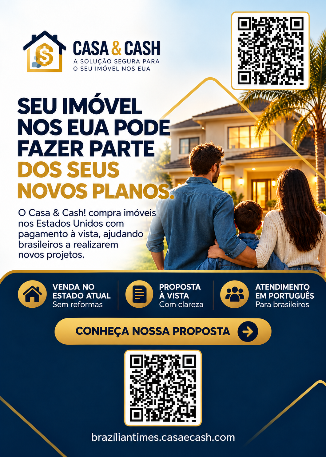 Quer vender seu imóvel nos Estados Unidos? Conheça o Casa É Cash!