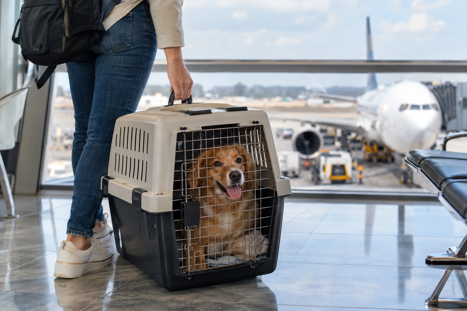 Nova regra do CDC exige atenção de brasileiros que pretendem viajar com cães para os Estados Unidos