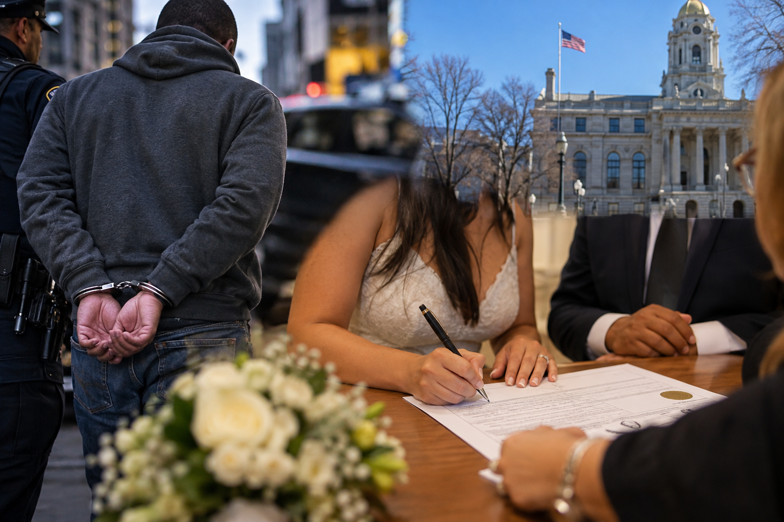 Homem é acusado de obrigar mulher a se casar com imigrante em Connecticut para conseguir Green Card nos EUA