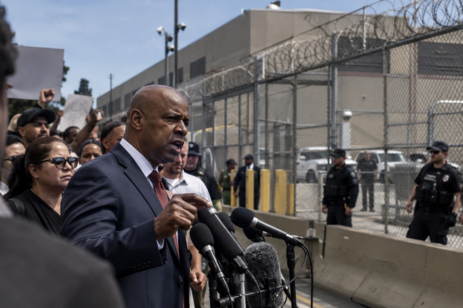 Prefeito de Newark exige fechamento imediato de centro de detenção do ICE após denúncias de maus-tratos a imigrantes