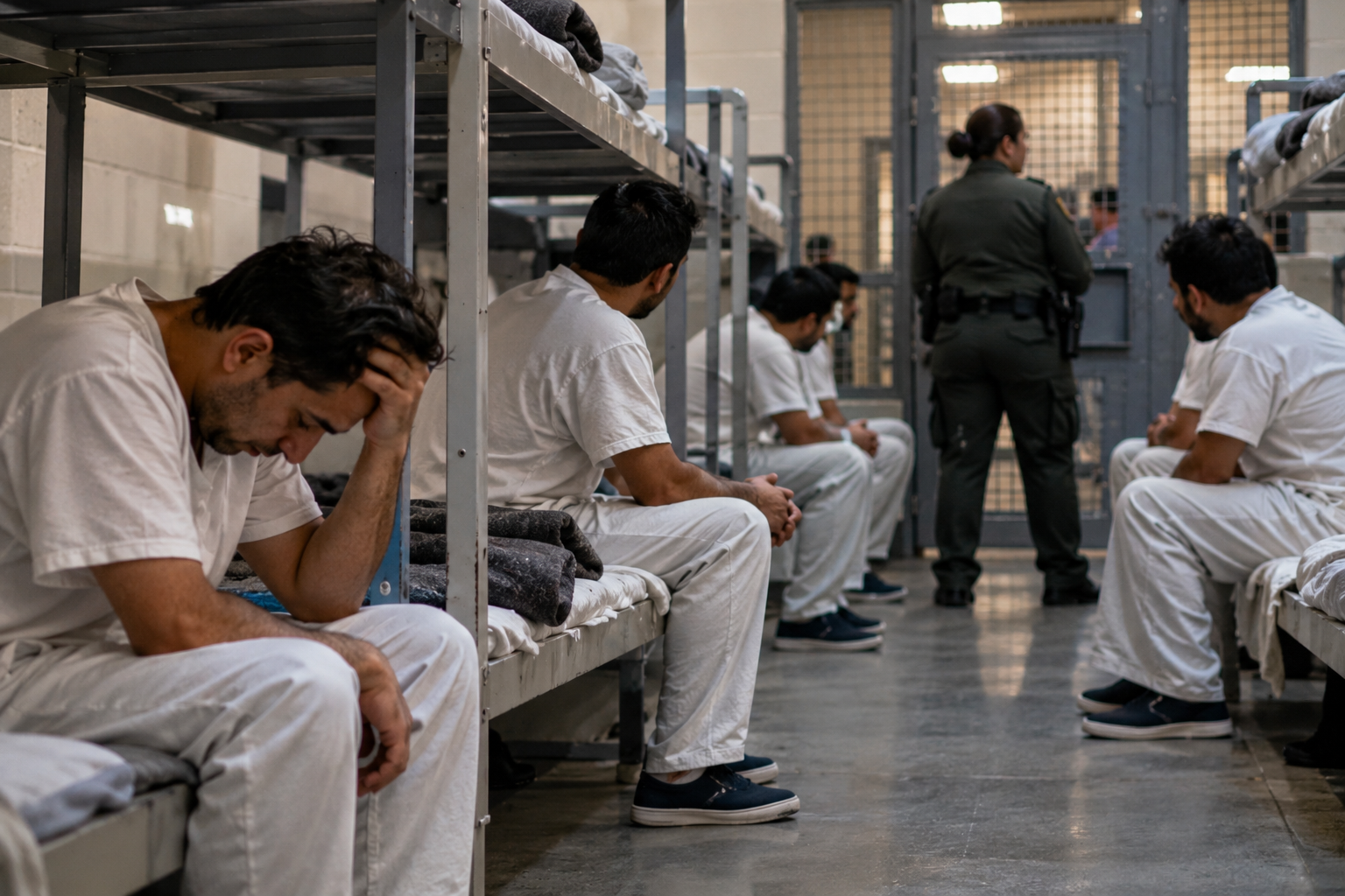 Imigrantes denunciam fome, água contaminada, violência e negligência médica em centro de detenção do ICE na Flórida