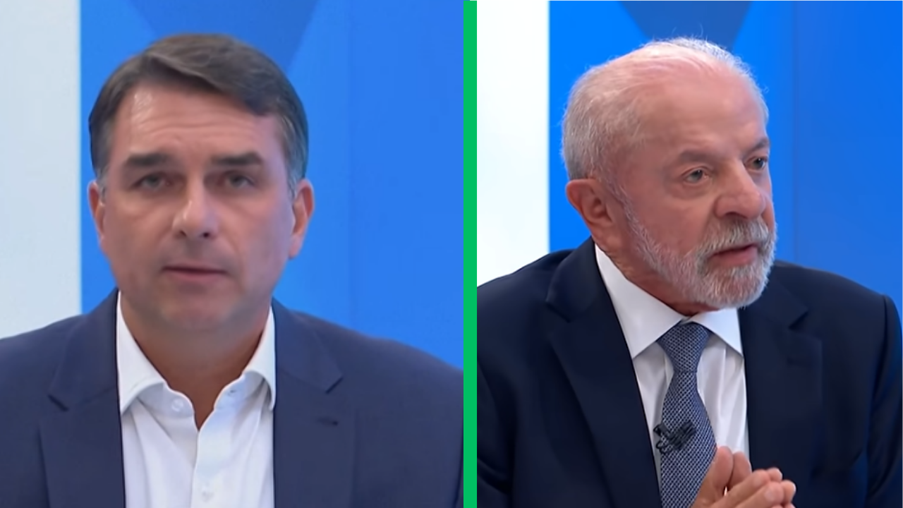 Acusações, desafio de sigilos e confusão na plateia marcam confronto entre Lula e Flávio na Band