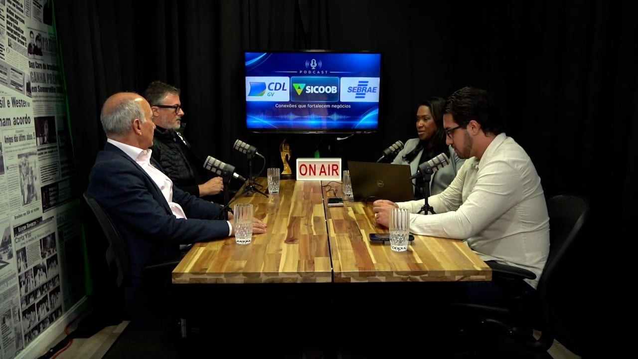 Programa Algo a Dizer entrevista Silas do SICCOB, Rogers CDL GV e Andrew, SEBRAE. Iniciativa orienta empreendedores bras