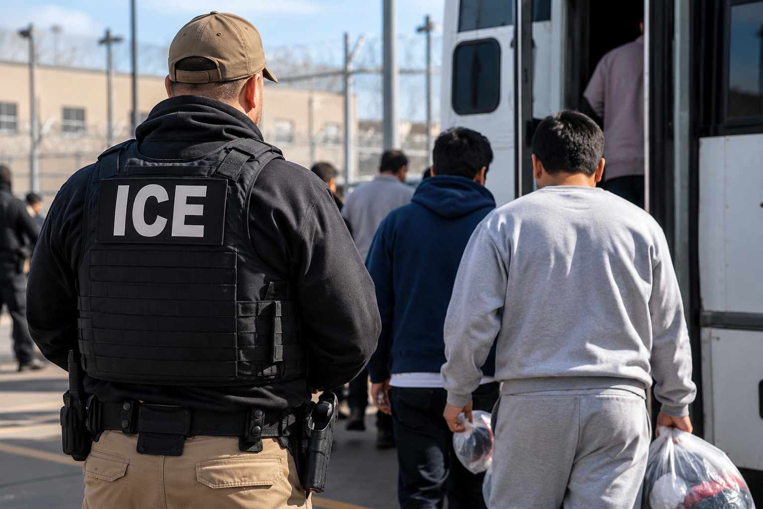 Quase metade dos imigrantes presos pelo ICE no Maine em 2026 foi libertada, apontam dados federais