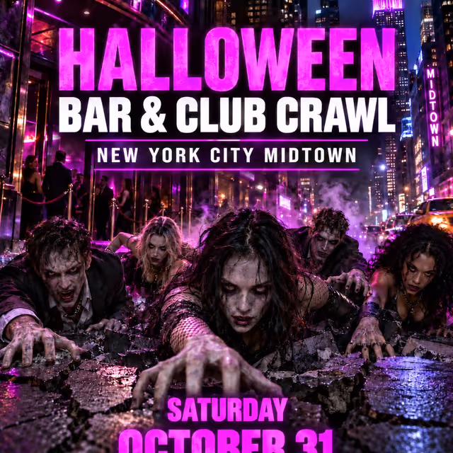 Halloween em Nova York terá dois dias de festa com acesso a 14 bares e restaurantes e bebidas a preços especiais