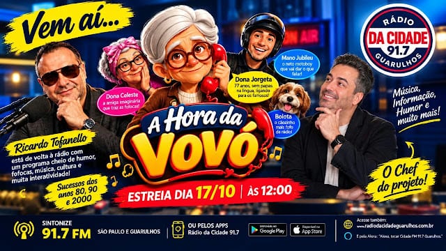 Coluna Livia Rosa: Rádio da Cidade ganha notoriedade em São Paulo e em Guarulhos