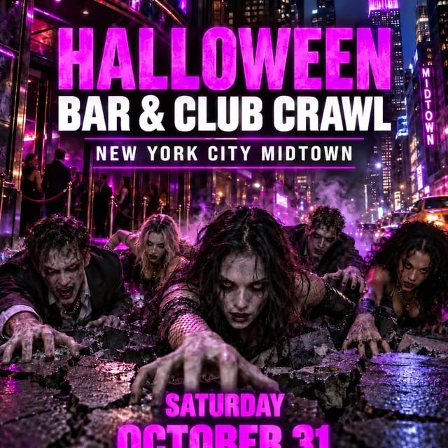 Halloween em Nova York terá dois dias de festa com acesso a 14 bares e restaurantes e bebidas a preços especiais